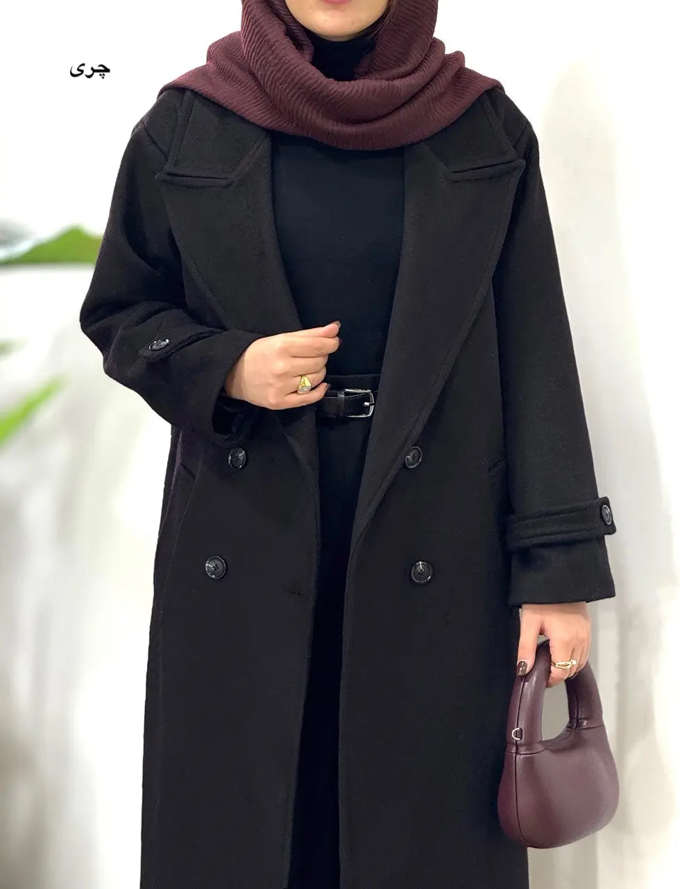 پالتو فوتر بلند آستردار بهگل 2